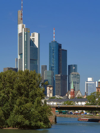 Foto Skyline von Frankfurt - Frankfurt am Main