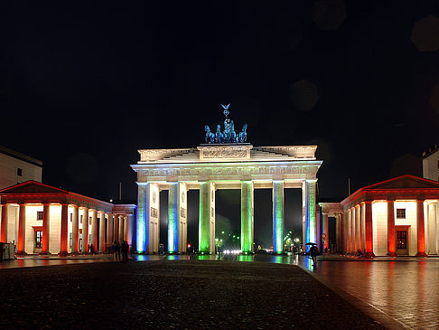 Foto Brandenburger Tor bei Nacht