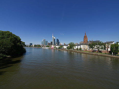 Foto Blick über den Main - Frankfurt am Main