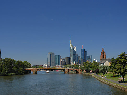 Blick von Obermainbrücke Foto 