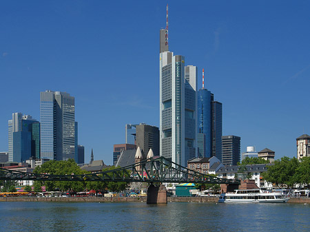 Skyline von Frankfurt Fotos