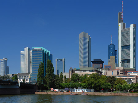 Skyline von Frankfurt Fotos