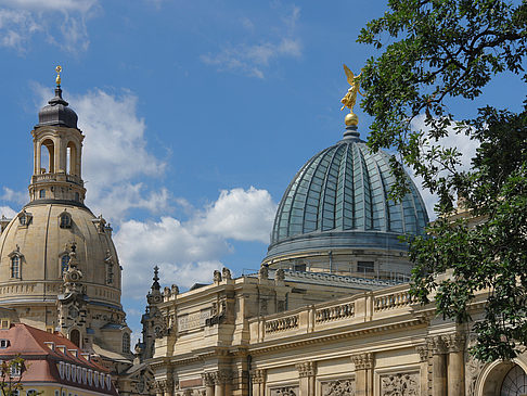 Foto Frauenkirche und Kunstakademie - Dresden