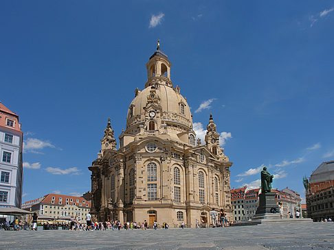 Foto Frauenkirche und Neumarkt