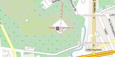 Stadtplan Halde Rungenberg