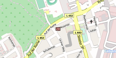 Stadtplan Volkshaus Rotthausen Gelsenkirchen